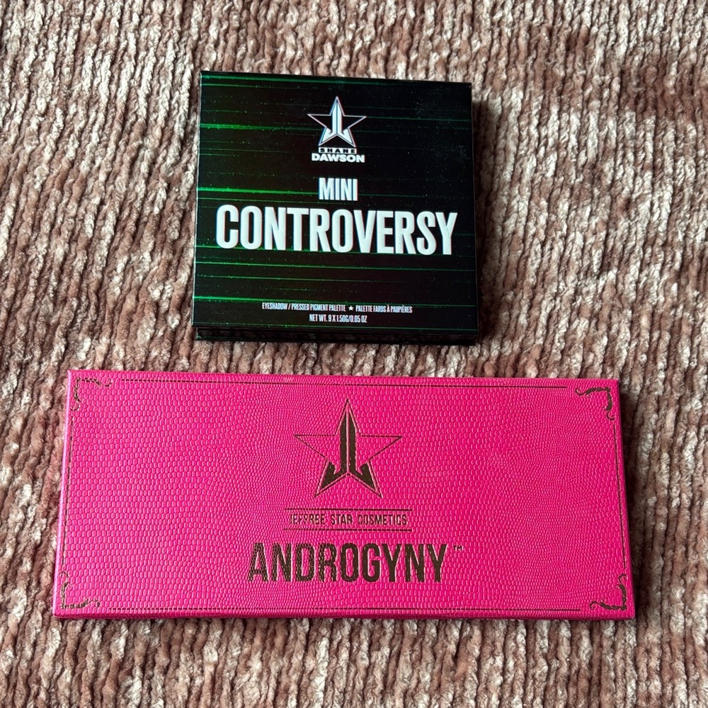Jeffree Star Mini Controversy and Androgyny Palettes